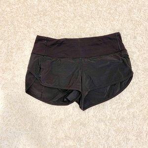 Lululemon Speed Up Short in Black